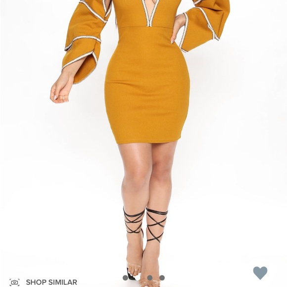 Got many compliments on this dress. wore once, best Fashionova purchase to date - Picture 2 of 3